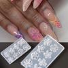 3D Lily Flower Nail Art Silicone Mold
