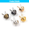Metal Bag Bottom Rivets for Leather Craft and DIY Projects