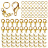 Stainless Steel Jewelry Findings Kit with Clasps, Jump Rings & Connectors