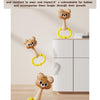 Cartoon Animal Rattle Handbell for Baby Sensory Development