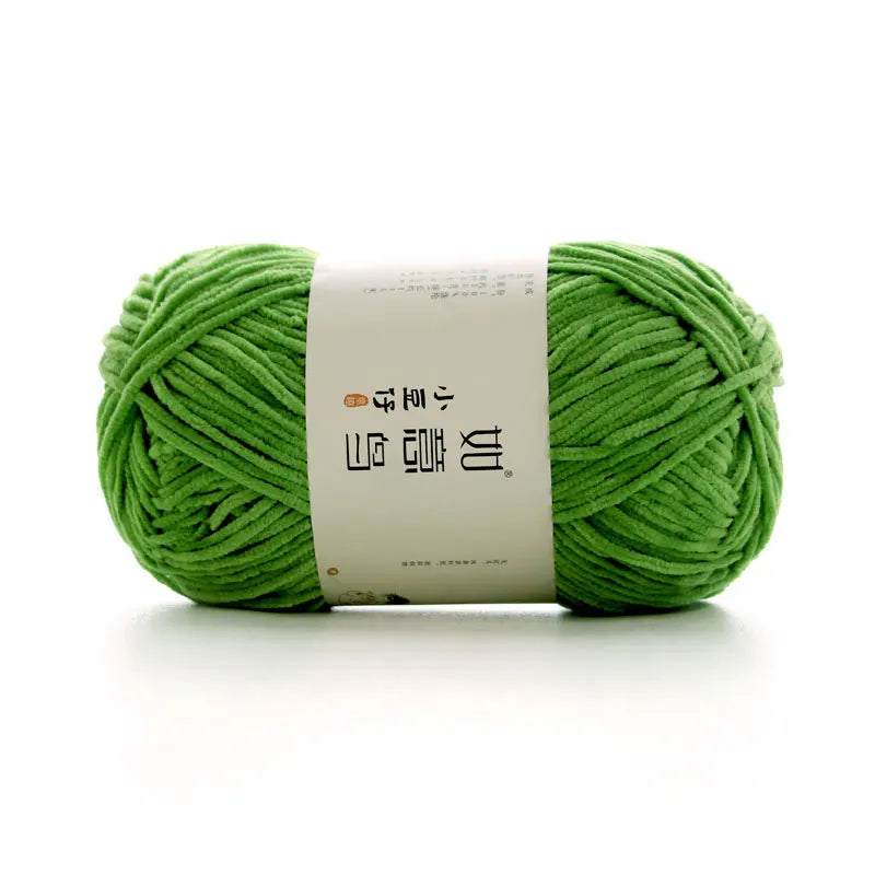 Soft Chenille Yarn for Crochet and Knitting