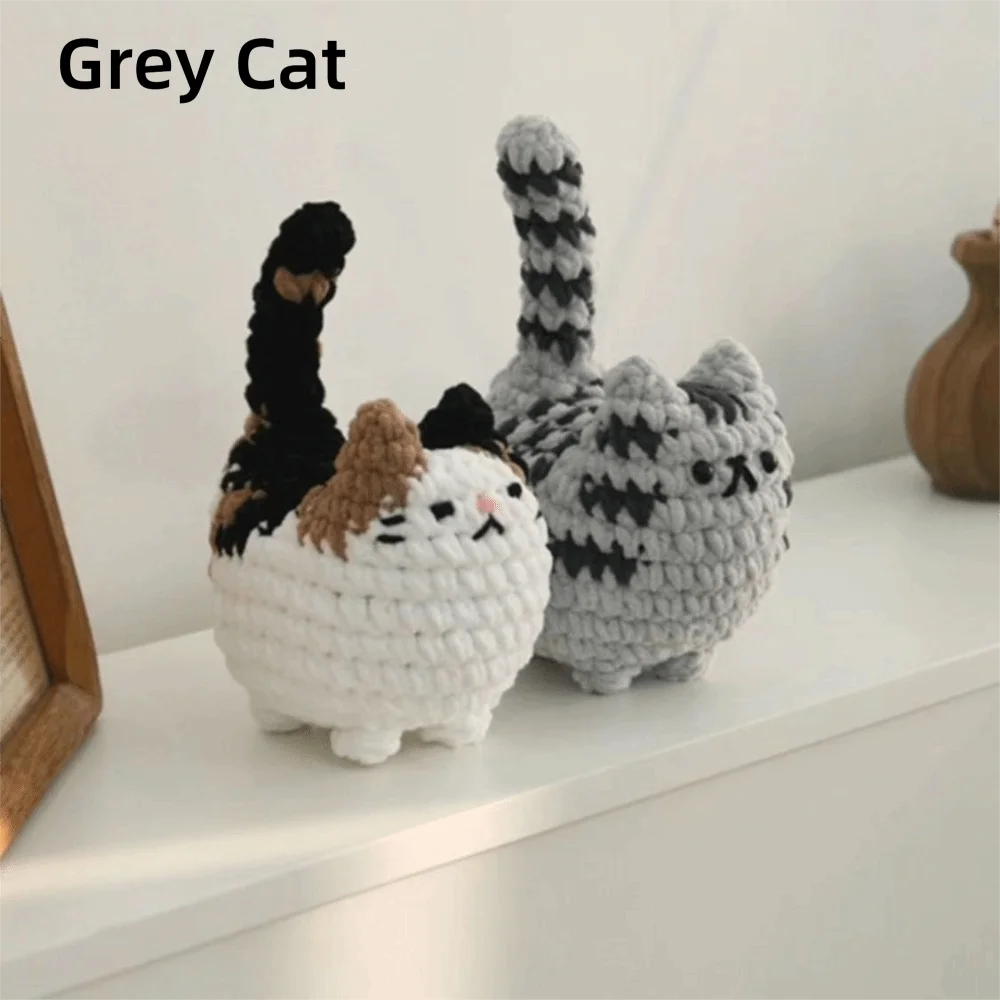 DIY Crochet Cat Kit for Beginners – Complete Craft Set