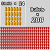 Reusable Toy Gun Shells and Bullets for M1911, SIG17 & USP Models