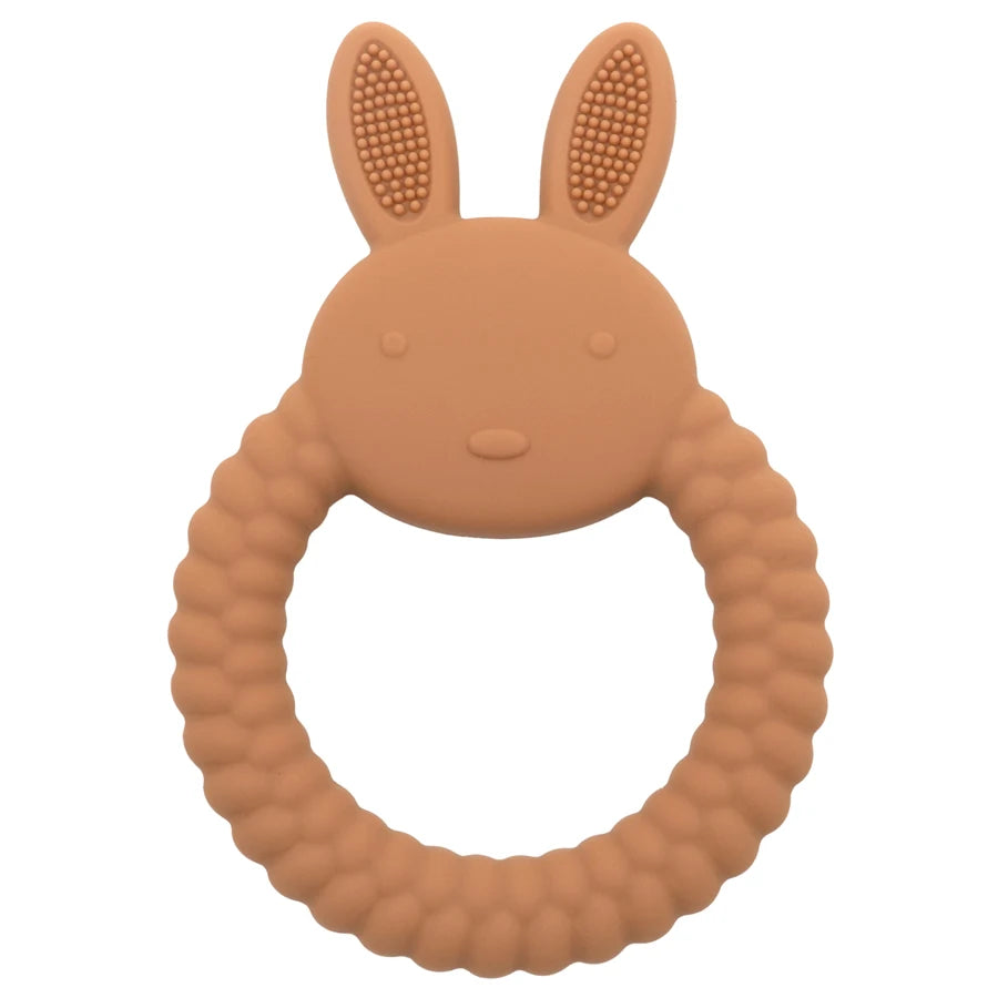 Cartoon Rabbit Silicone Baby Teether