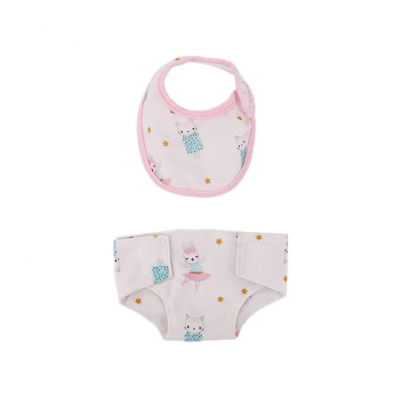 Doll Care Accessory Set with Water Towel and Underwear