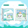 A box of 324 pieces of Ocean Animals building blocks featuring a shark, dolphin, and whale mini models.