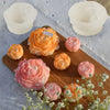 3D Peony Flower Silicone Mold for Candle, Resin & Soap Making