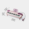37-Key Kids Electronic Piano Keyboard with Microphone