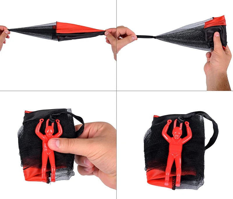 Colorful Parachute Toys for Kids – Tangle-Free Outdoor Flying Fun