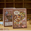 3D Landscape Sticker Collection Book for Scrapbooking & Journaling