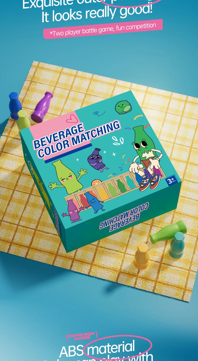Color Matching Memory Board Game for Kids