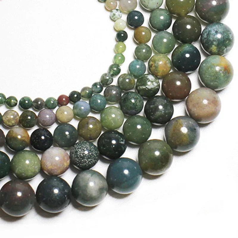 Natural Stone Beads for Jewelry Making - Lava, Tiger Eye, Agate & More