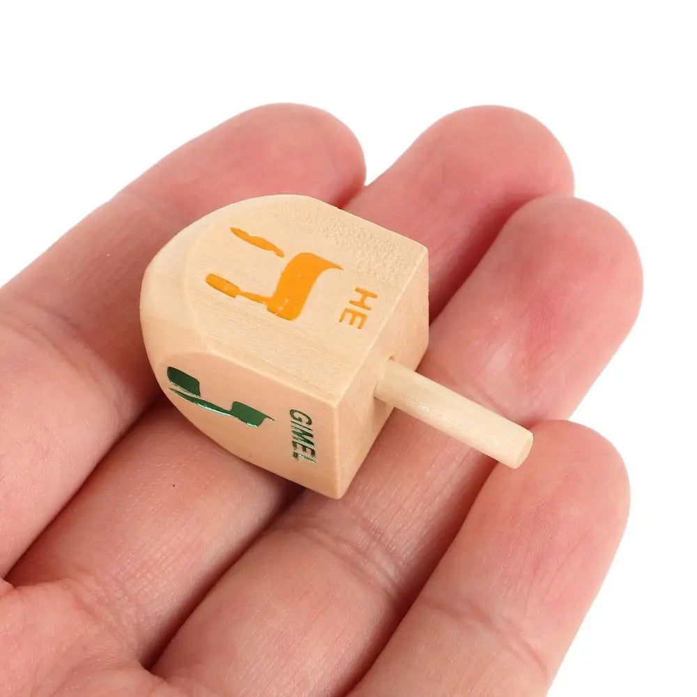 Classic Wooden Spinning Tops for Kids