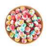 Pink Silicone Round Beads for DIY Jewelry Making
