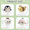 Beginner Crochet Kit – 4 Adorable Animal Projects (Whale, Chick, Penguin, Bee)