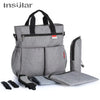 Multifunctional Waterproof Diaper Tote Bag for Parents