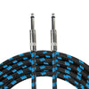 Braided Guitar Cable with 90° Plug – Noise Reduction for Clear Sound