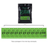 A package of 10 extra light .010 phosphor bronze acoustic guitar replacement strings.