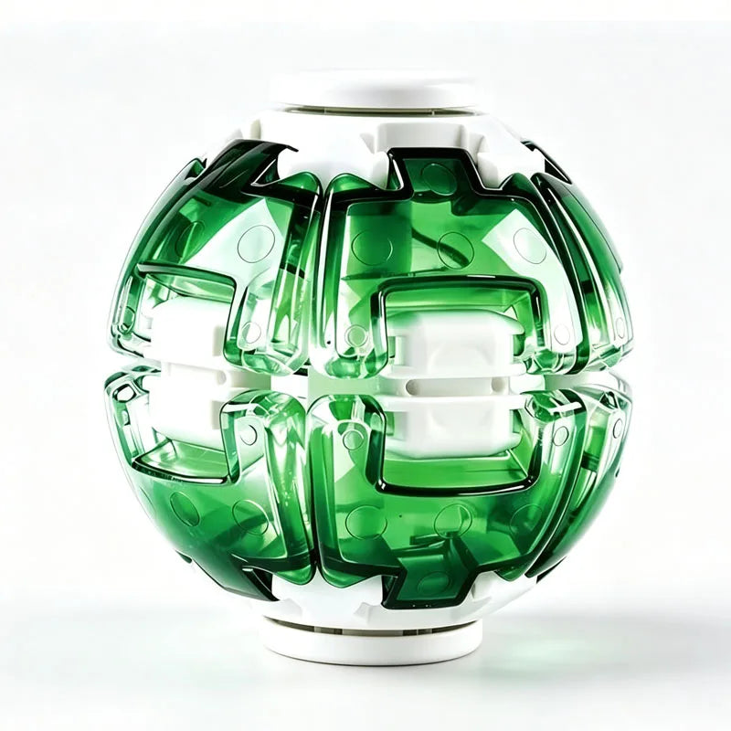 Press-to-Spin Fidget Toy for Stress Relief & Focus