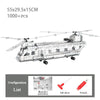 Metal 3D Aircraft Model Building Kit with Screw Assembly