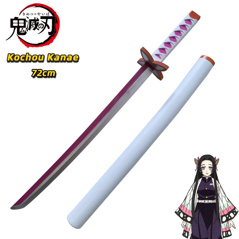 Demon Slayer Katana Cosplay Sword – Orange Rengoku & Kochou Kanae Style