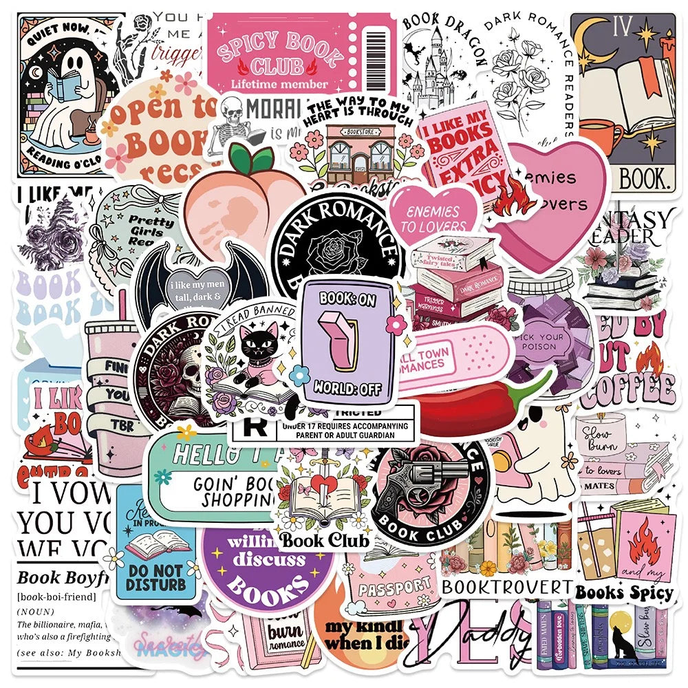 Bookish Decal Stickers for Readers & Book Lovers