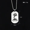 Fortnite Emblem Stainless Steel Charm Pendant Necklace