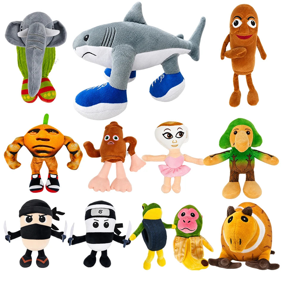 Tung Tung Sahur Shark Plush Toy – Soft Collectible Doll