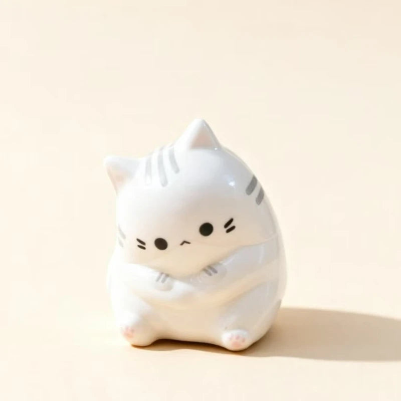 Adorable Slow-Rising Cat Squishy – Soft PU Stress Relief Toy