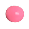 A smooth, pink, spherical squishy ball for stress relief and fidgeting.