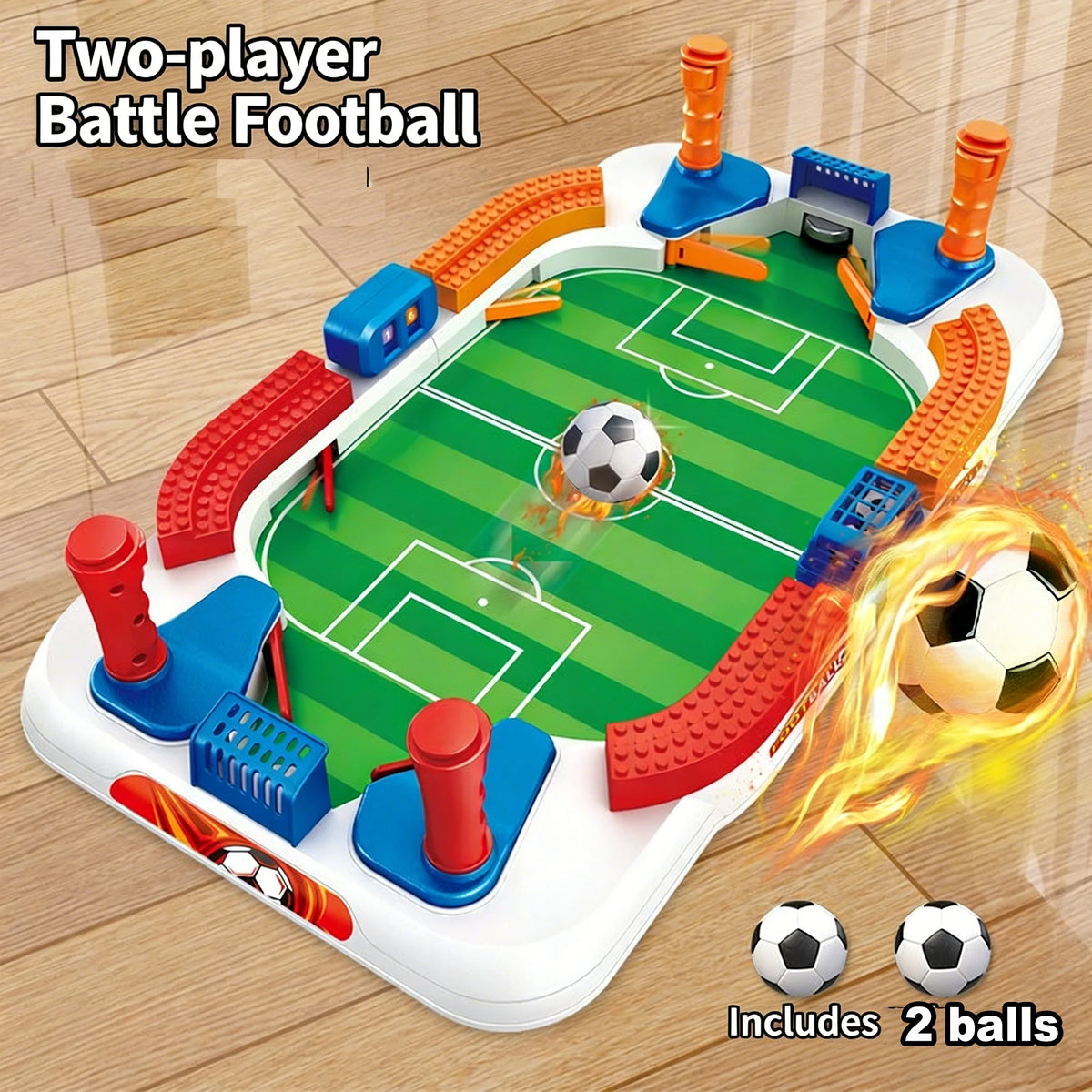 Portable Tabletop Soccer Game for Kids and Adults