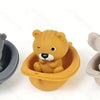 Silicone Baby Bath Toy Set for Sensory Water Play