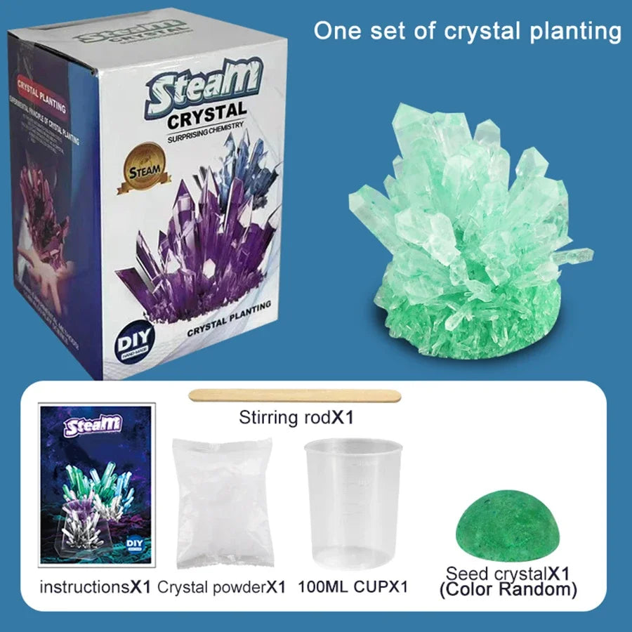 Crystal Growing Science Kit for STEM Learning