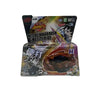A box set for a 4D Metal Fusion Battle featuring a launcher and spinning top.