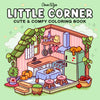 Cozy Friends Halloween Coloring Book for Adults and Teens