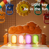 Interactive Baby Play Mat with Music, Lights & 5 Sensory Toys