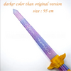 Purple Telescopic Rumi Sword Cosplay Prop