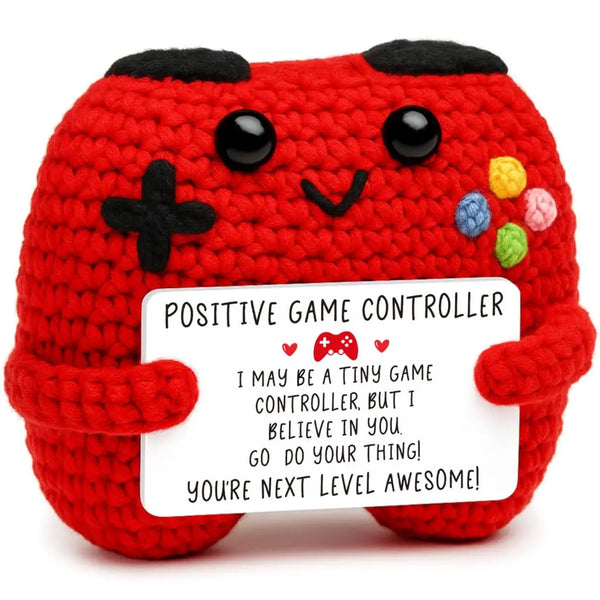 Handmade Crochet Video Game Controller Decorative Gift