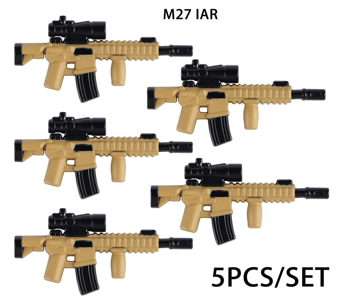 SWAT Soldier Accessories Building Block Set with Laptop and Weapons