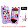 Kids' Smart Phone Toy with Dual Camera and 28 Learning Games