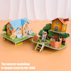 3D Building Puzzle Set for Kids – Educational DIY Paper Model Kit