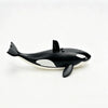 A black and white marine animal building block set featuring a shark, octopus, and whale.