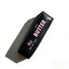 A black squeeze bottle of salted butter labeled 4 oz net weight.