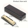 10-Hole Diatonic Harmonica in C with Storage Case