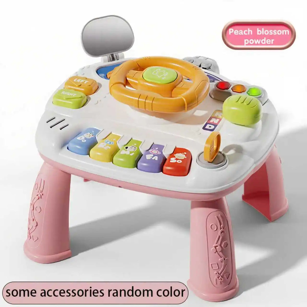 Interactive Musical Activity Table for Toddlers with Lights and Sounds