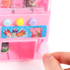 Kids Interactive Vending Machine Toy with Mini Drinks and Coins