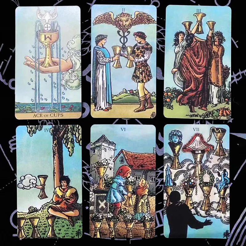 Rider-Waite Tarot Card Deck for Divination & Spiritual Guidance