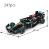 Supercar Model Building Block Kit