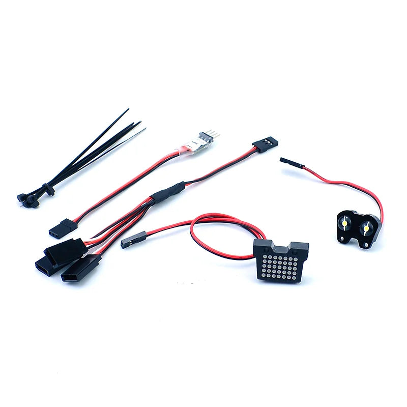 LED Headlight & Taillight Kit for 1/18 RC Buggy