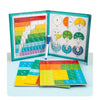 Wooden Magnetic Fraction Learning Book – Montessori Math Toy for Kids